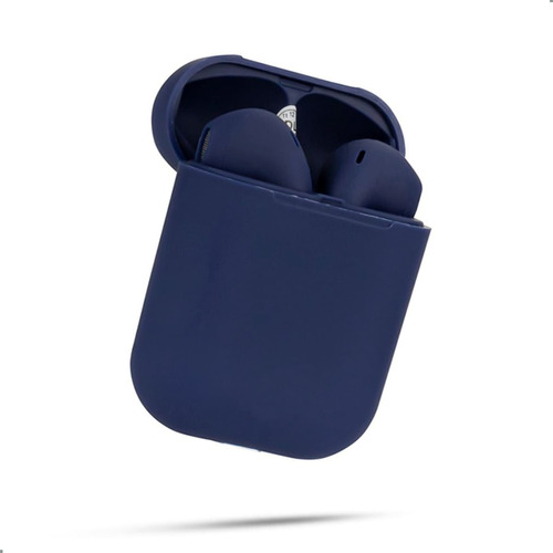 Fone De Ouvido Sem Fio In Pods 12 Com Bluetooth 5.0 Vditudo Cor Azul-marinho
