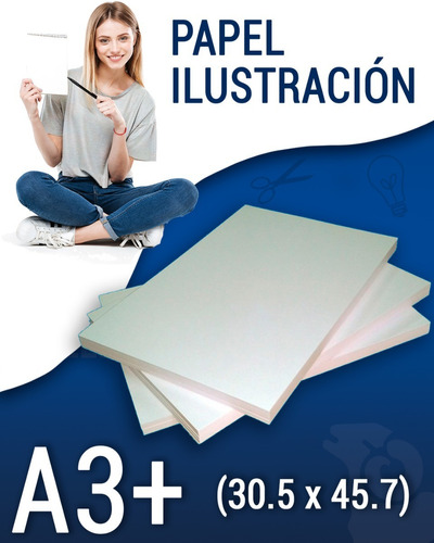 Papel Ilustracion Super A3 30.5x45.7/250 Grs X 400h Oferta!