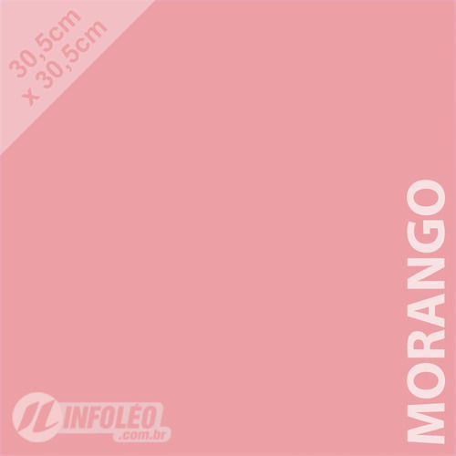 Papel 180g 30,5x30,5cm Morango Candy Color Plus 10 Folhas