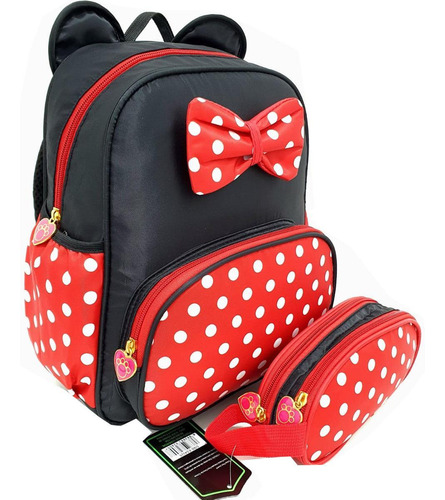 Mochila + Estojo Kit Escolar Infantil Km4324