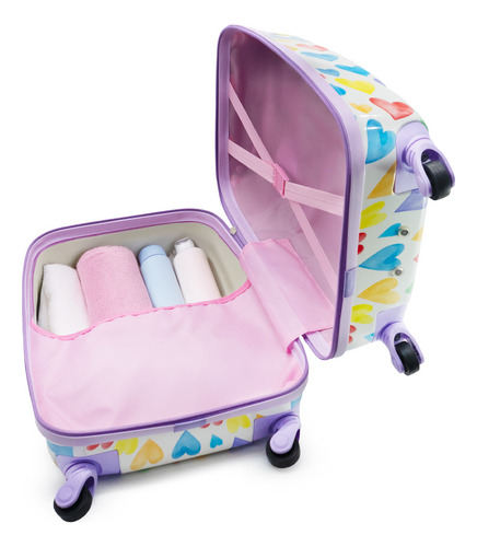 Set De Equipaje De Viaje 5 Piezas Multicolor Para Niña