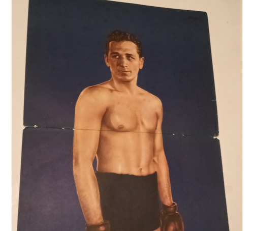 Raul Landini. Boxeo (lamina El Grafico 1937)