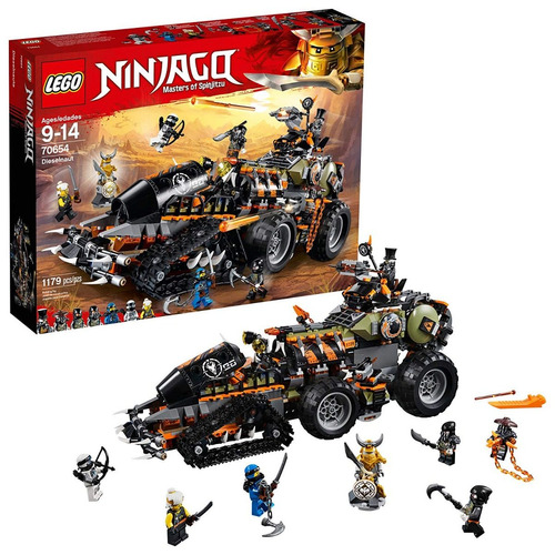 Lego 70654 Ninjago Construcción Vehículo Tanque De Batalla