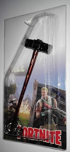 Fortnite Martillo Llaveros Armas Metal 100 % 12 Cm