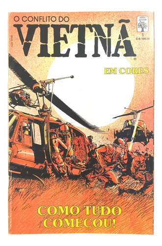 O Conflito Do Vietnã Em Cores, N° 1. Abril-1990. (Usado)