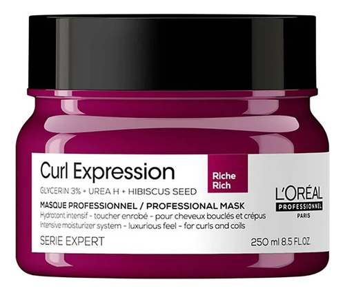 L'oréal Pro Curl Expressi Shampoo Anti-resíduos Máscara Rich