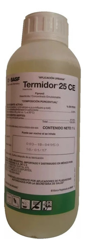 Termidor 25 Ce 1 Litro Insecticida Fipronil Termitas Moscas