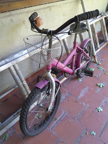 Bicicleta Mila Rosada Rodado 16