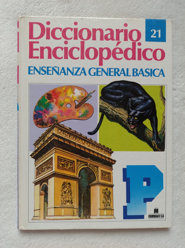 Diccionario Enciclopédico Enseñanza General Básico Tomo 21 (Usado)