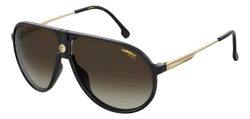 Lentes Sol Hombre Carrera Lentes Sol Unisex Diseño Negro/dorado