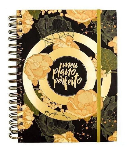 Meu Plano Perfeito Yellow Floral Capa Dura