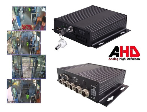 Dvr Vehicular 512gb Camaras Ahd Ambulancia Camión Ómnibus