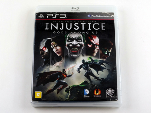 Injustice Gods Among Us Original Ps3 Playstation 3