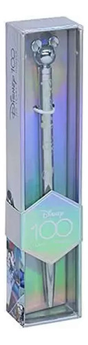 Caneta Esferogr. Metalica Disney 100 Anos Molin Ed Especial Cor da tinta Preta Cor do exterior Prata
