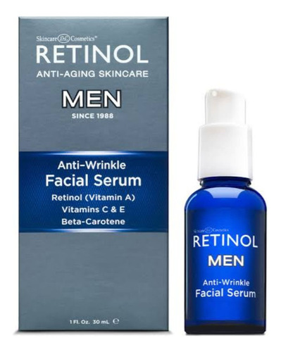 Retinol Men Anti-wrinkle Facial Serum 30 Ml Momento De Aplicación Día/noche Tipo De Piel Todo Tipo De Piel