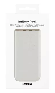 Samsung Batería Externa 10000 25watts Carga Súper Rápida 25w