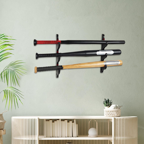 Soporte De Exhibición De Bate De Béisbol, 3 Niveles
