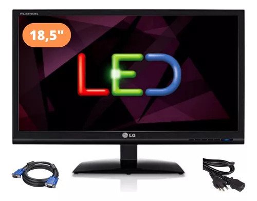 Monitor LG Flatron E1941c 18,5pol Led Lcd Wide Vga