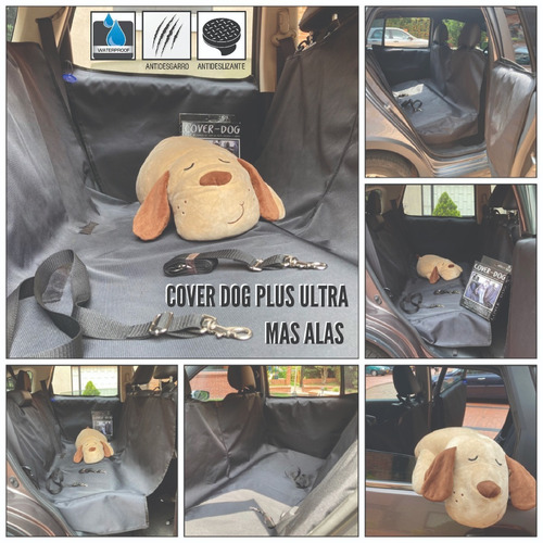 Protector Sillas Para Carro Mascotas Con Alas +regalo Correa