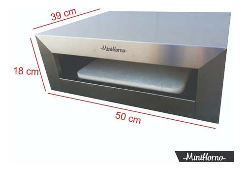 Imagen 3 de 5 de Horno Pizzero Portatil Para Hornallas Y Parrilla