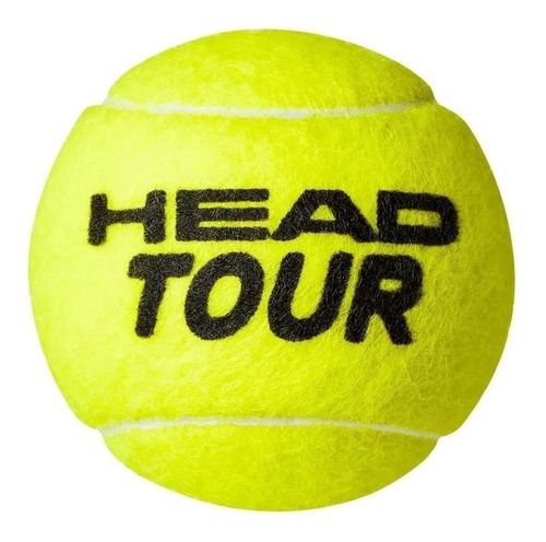Pelotas Tenis Head Atp Gold Tubo X 3 Pelotitas Padel Tennis Cemento Ladrillo Diseño Tour Gold