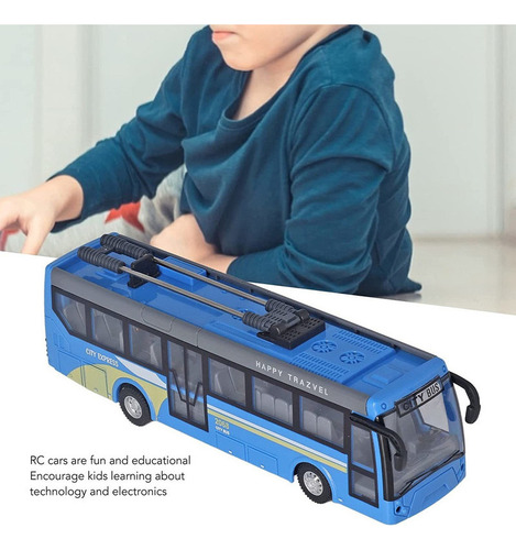 Para Remoto Simulación De Autobús Escolar Rc Recargable