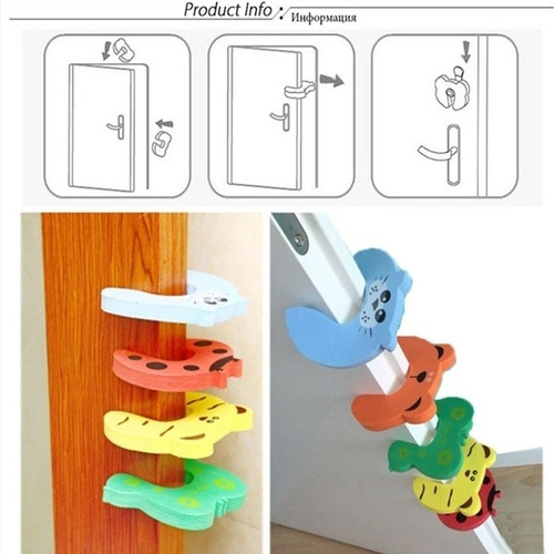 Seguridad Puerta Niño Dibujo Animado Tapon Eva
