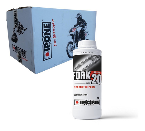 Ipone Fork Synthet Plus 20w Aceite De Horquilla Caja X6u