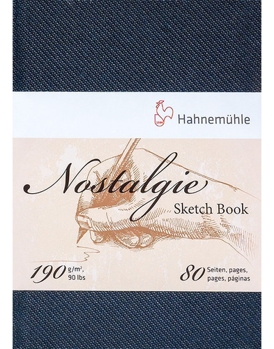 Sketch Book Hahnemuhle Nostalgie 190g T.a5 8692