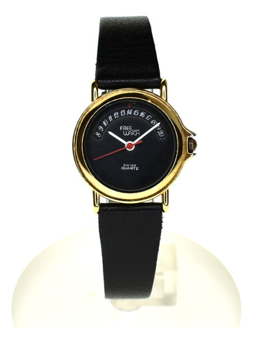 Reloj Free Watch Dama - Calendario Aguja - Swiss Made