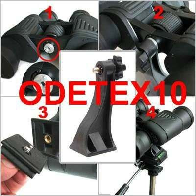 Imagem 5 de 5 de Suporte Tripe Binoculo Profissional + Adaptador Celular F2