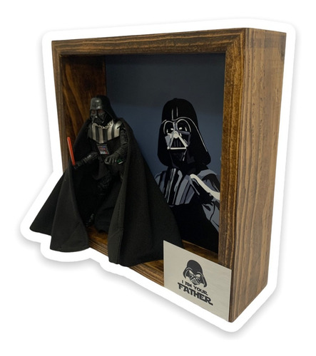 Repisa Para Figuras Star Wars Black Series, Darth Vader (b)