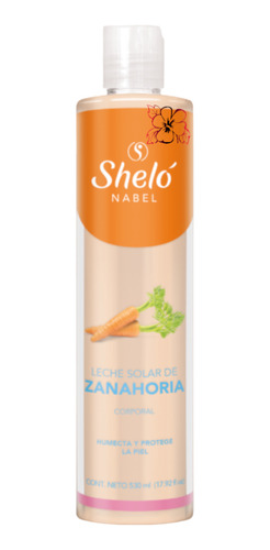 Leche Solar De Zanahoria Corporal Shelo Nabel® 530ml.