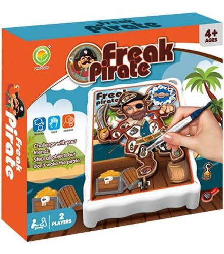 Juego De Mesa Operando Pirata Freak Pirate Diversion Desafio