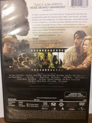 Imagem 2 de 5 de Dvd - King Kong 2005 - Peter Jackson