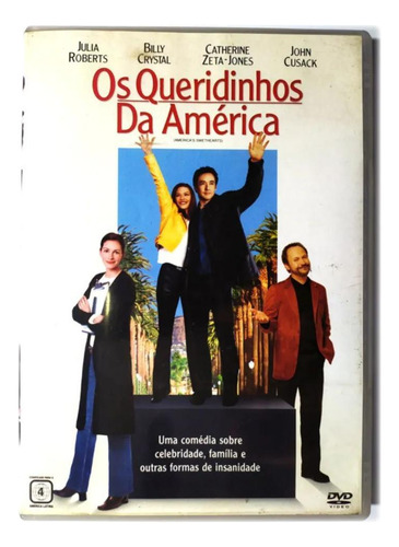 Dvd Os Queridinhos Da América - Julia Roberts Billy Crystal