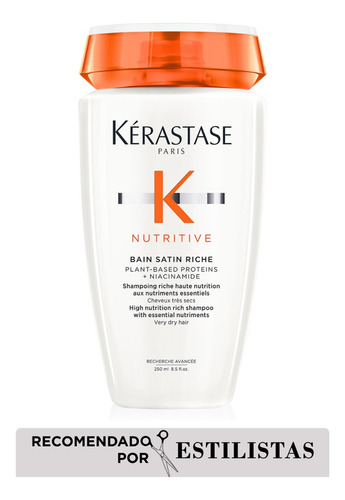 Bain Satin Riche Shampoo 250ml - Nutritive | Kérastase