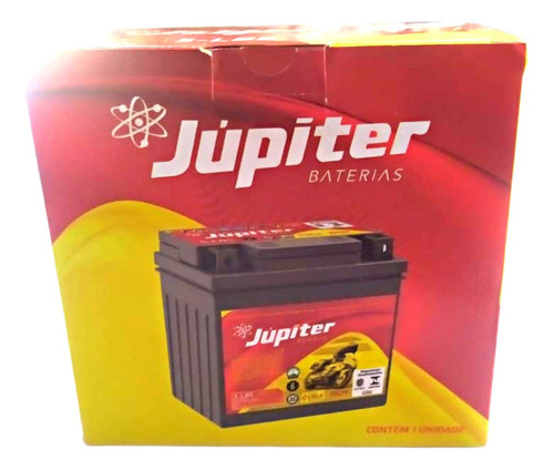 Jupiter Bateria Moto 5lbs Honda Cg 125/150 Titan Fan 125/150