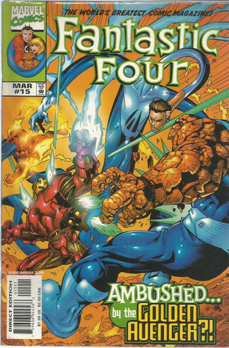 Fantastic Four N° 15 - Marvel Comics - Bonellihq Cx422 