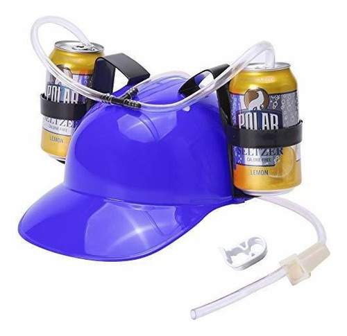 Sombrero  Smoqio Beer Hat, Casco De Cerveza Para Beber Cerve