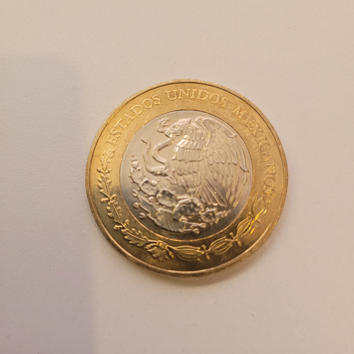 1 Moneda De 20 Pesos Toma De Zacatecas Nueva Sin Circular