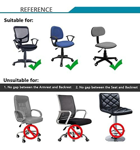 Fundas Para Silla De Oficina De Computadora, Funda Universal