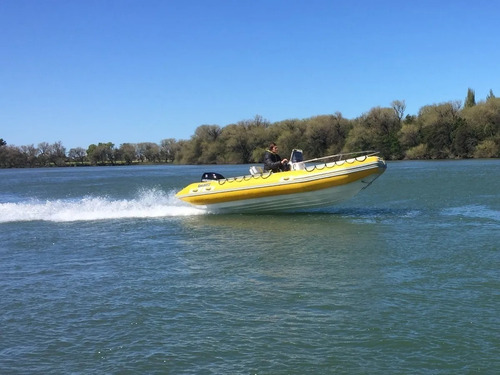 Imagen 10 de 15 de Semirrigido 600 Con Equipamiento Y Mercury 60hp Elpt 0km