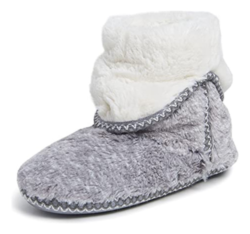 Pantuflas De Mujer  Dearfoams Beth Foldover Boot Slipper, Pa