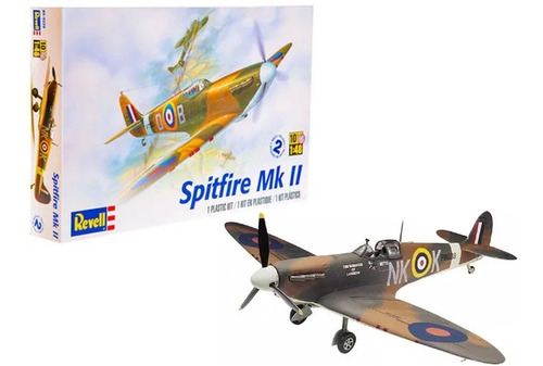 Avion Spitfire Mkii 1/48 Revell 5239 Maqueta Caza Ingles