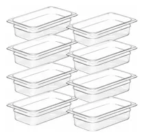 Comprar Kit De 8 Cubas Gastronômicas Sem Tampa Acrilico 1\u002F4 65mm