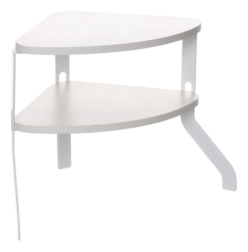 Rack Organizador De Canto Aramado Tag Branco Com Branco Meta