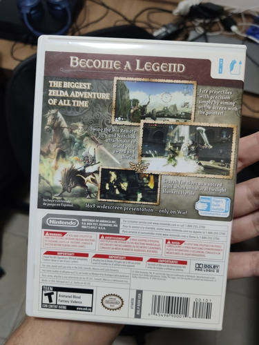 The Legend Of Zelda Twilight Princess - Wii Usado
