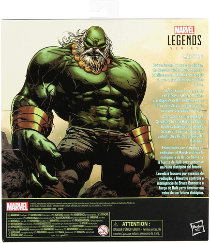 Marvel Legends Deluxe Hulk Maestro Hasbro (Usado)