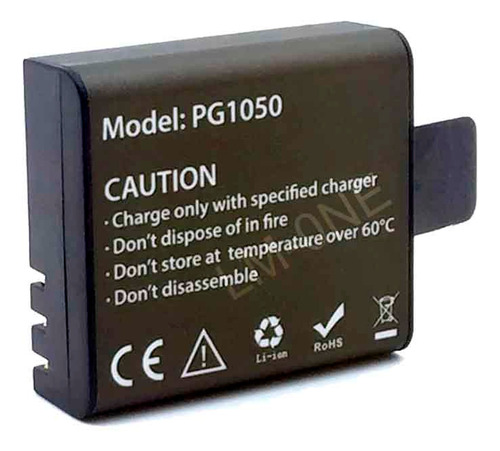Kit De 4 Pilas Pg1050+ Dual Charger+ Usb Eken, Sjcam, Evorok